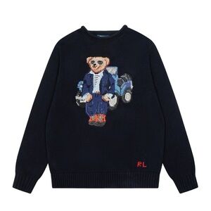 Polo by Ralph Lauren Black Bear Crewneck Sweater